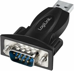 LogiLink USB 2.0 Adapter USB-A/M zu DB9 (RS232)/M