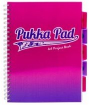 Kołozeszyt A4/200 kratka 80g PUKKA PROJECT BOOK FUSION