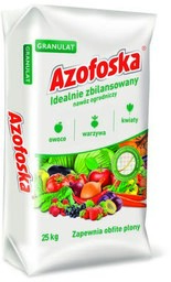 Nawóz granulowany worek 25 kg Azofoska