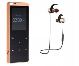 Odtwarzacz MP4 Bluetooth 16GB Słuchawki Bt Awei