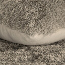 Komplet pościeli Tiffany 160x200 cm beżowa struktura futerka