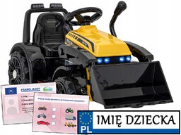 Traktor Dla Dzieci spychacz na akumulator G320 tablica
