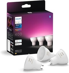 Philips HueWCA 4.2W GU10 3P EU