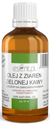 Olej z Ziaren Zielonej Kawy Nierafinowany, Esent, 50ml