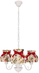 Lampa wisząca na łańcuchu Rozano 33-36902 Candellux tkanina