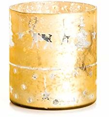 EUROCINSA Ref. 28027 świecznik szklany złoty jeleń