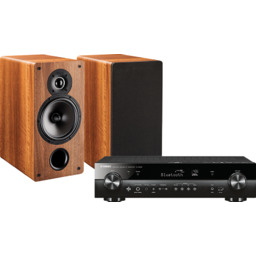 Yamaha RX-S602 (czarny) + TESI 261 (orzech)