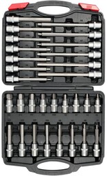Yato ZESTAW KLUCZY TRZPIENIOWYCH 1/2" HEX 30 SZTUK