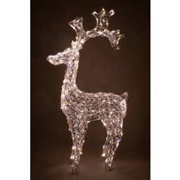 Renifer zewnętrzny 200 LED ciepły biały 120 cm