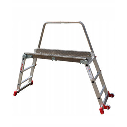 Podest roboczy jezdny faraone Sgs 3 stopnie+poręcz