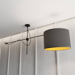 Lampa sufitowa Viper Nowodvorski Lighting, możliwość ściemniania, czarny,