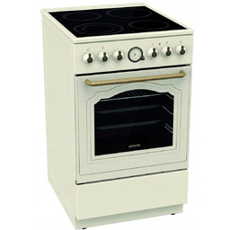Kuchnia Gorenje elektryczna GECS5B70CLI Retro 50cm Kość Słoniowa