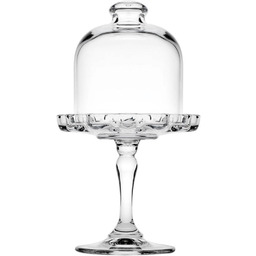 Pasabahce Mini patera z kloszem, szklana, h187 mm