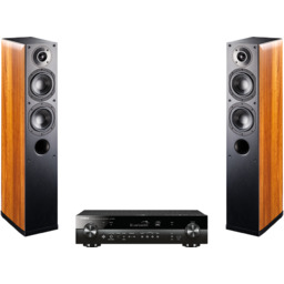 Yamaha RX-S602 (czarny) + NOTA 550 (orzech)