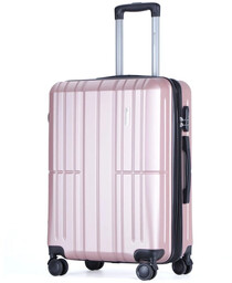 Średnia walizka NOVA BETLEWSKI różowe złoto BWA-030 M