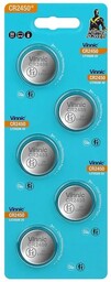BATERIA litowa CR2450 3V blister 5 szt.