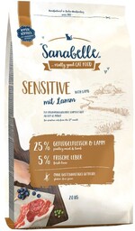 BOSCH Sanabelle sensitive jagnięcina 2 kg