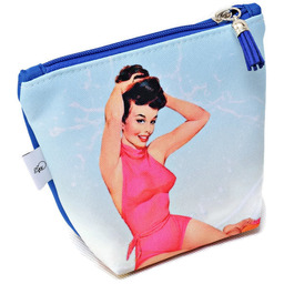 Kosmetyczka damska organizer do torebki etui saszetka