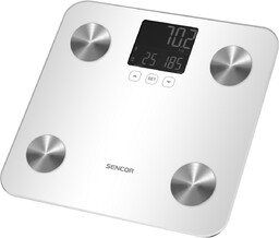 Waga osobowa fitness Sencor SBS 6025WH, biała, biały