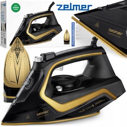 Żelazko Parowe Zelmer ZIR2620 black&gold 2600W Stopa Ceramiczna