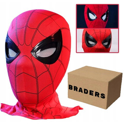 Maska Spiderman z Ruchomymi Oczami - Super Hero