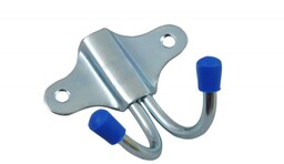 Wieszak na ubrania, podwójny, niebieski