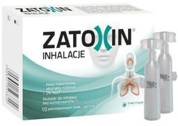 ZATOXIN INHALACJE Roztwór do inhalacji, 10fiolek x 3ml