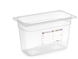 POJEMNIK Z POLIPROPYLENU GN 1/3 HACCP 2,5L 325x176x65