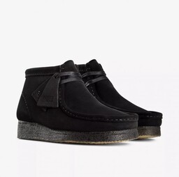 Clarks Wallabee Boot Women [black suede] - rozmiar