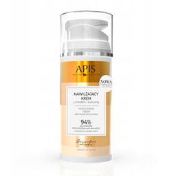 APIS Nawilżający krem z miodem i kurkumą, 100ml