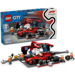 LEGO 60443 City F1 Pit stop i mechanicy