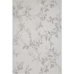 Dywan wełniany Agnella Noble Flors jasny szary
