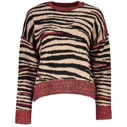 DESIGUAL CZERWONY SWETER DAMSKI