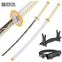 Miecz Katana Demon Slayer Agatsuma Zenitsus Drewniany JT10653