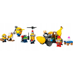 klocki Lego 75580 Minionki i bananowóz Pojazd Figurki