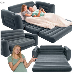 Sofa Dmuchana Łożko Dmuchane Materac Do Salonu Sypialni