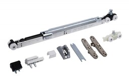 Wózki z jednostronnym hamulcem do systemu Hafele Slido