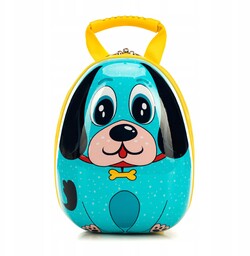 Plecak Wittchen Abs 56-3K-005-DD Niebiesko-żółty Dziecięcy Piesek