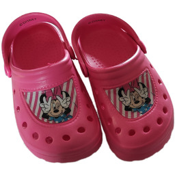 Myszka Minnie Klapki Ogrodowe R28