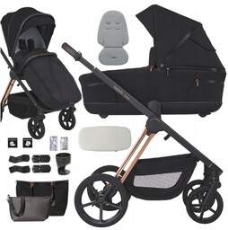 Espiro Miloo Wózek spacerowy spacerówka gondola 2w1 adapetry