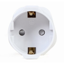 GEMBIRD Adapter podróżny A-AC-EUFUKM-01 Biały