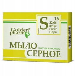 Mydło Siarkowe, Goldenpharm, 70 g