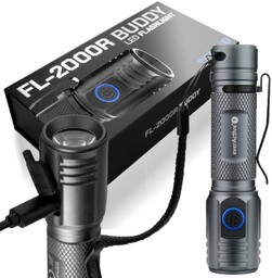 Latarka ręczna 20W Led everActive FL-2000R Buddy 2000