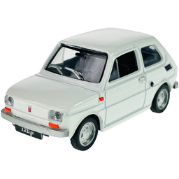 KOLEKCJA PRL FIAT 126P MALUCH BIAŁY 1:43