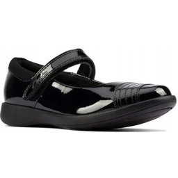 CLARKS PÓŁBUTY DLA DZIEWCZYNKI LAKIEROWANE SKÓRZANE 34 1Ż5J
