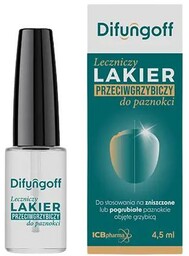 Difungoff leczniczy lakier przeciwgrzybiczy do paznokci 4,5ml