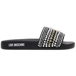 Klapki LOVE MOSCHINO JA28352G0MJAA000 Czarny