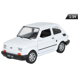 Model 1:34, PRL FIAT 126p, biały (A884F126B)