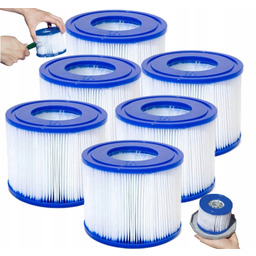 6 x Filtr do Basenu Jacuzzi Lay