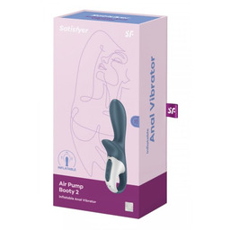Satisfyer Air Pump Booty 2 - Nadmuchiwany wibrator